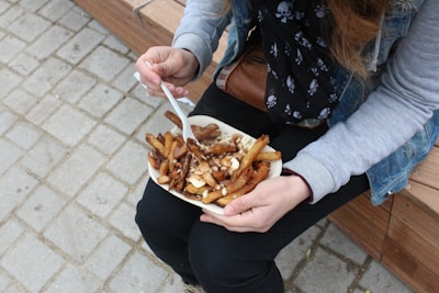 Classic poutine